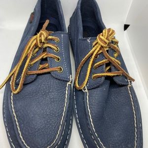 BASS WHITFORD BOAT SHOE Blue